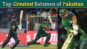 Top 3 Greatest Pakistani Batsmen showcasing powerful batting moments in ODI cricket