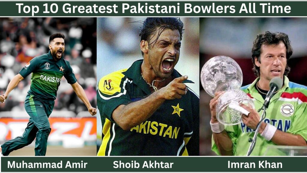 Muhammad Amir, Shoaib Akhtar, and Imran Khan – Pakistani cricket legends in one powerful frame